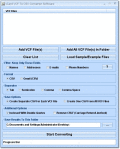 Screenshot of VCard VCF To CSV Converter Software 7.0