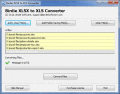 Screenshot of Birdie Batch XLSX to XLS Converter 2.6
