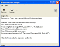Screenshot of Recovery for Project 2.0.1013