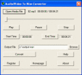 Screenshot of DigitByte WMV To Wav Converter 1.0