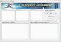 Screenshot of Free Keyword List Generator 1.2.5