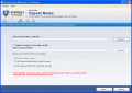 Screenshot of Lotus Notes Mail Export zu Outlook 9.3