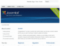 Screenshot of Webuzo for Joomla 2.5.8