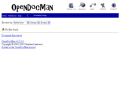 Screenshot of Webuzo for OpenDocMan 1.2.6.2b