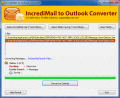 Screenshot of Convert IncrediMail to PST File 6.01