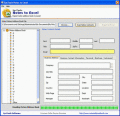 Screenshot of Export Lotus Notes Address Book to Excel 5.5