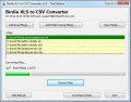 Screenshot of Batch XLS to CSV Converter 2.2