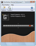 Screenshot of PitchPerfect Guitar Tuner 2.05