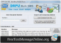Screenshot of Text Message Software for Blackberry 8.2.1.0