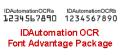 Screenshot of IDAutomation OCR Font Advantage Package 14.07
