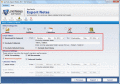 Screenshot of Lotus Notes Database Export to Outlook 9.4