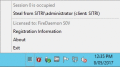 Screenshot of FireDaemon Session 0 Viewer 1.3.0