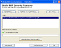 Screenshot of Password Remover of PDF Files 3.1