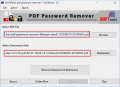 Screenshot of Remove PDF Password 1.0