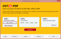 Screenshot of OST to PDF Conversion Tool 4.1