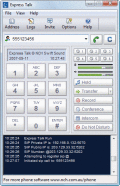 Screenshot of Express Talk VoIP Softphone 4.10