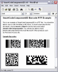 Screenshot of SmartCodeComponent2D Barcode 1.2
