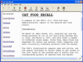 Screenshot of Cat Food Recall Cat Food 1.1