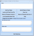 Screenshot of Find and Replace Multiple Items At Once Software 7.0