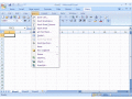 Screenshot of Classic Menu for Excel 2007 6.01