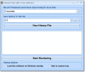 Screenshot of Record User Idle Time Software 7.0