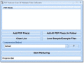 Screenshot of PDF File Size Reduce Software 7.0
