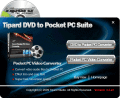 Screenshot of Tipard DVD to Pocket PC Suite 3.2.26