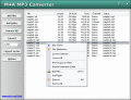 Screenshot of HooTech M4A MP3 Converter 3.4.726