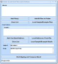 Screenshot of Outlook Zip and Email Files Quickly Software 7.0