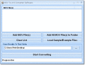 Screenshot of MOV To AVI Batch Converter Software 7.0