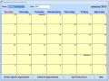 Screenshot of Appointment Calendar Software 7.0