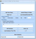 Screenshot of Swap Columns In Multiple Text Files Software 7.0