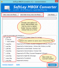 Screenshot of SoftLay MBOX Converter 7.5