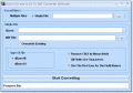 Screenshot of Excel XLS and XLSX To DBF Converter Software 7.0
