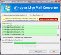 Screenshot of Windows Live Mail to Outlook Converter 6.2