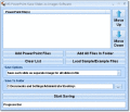 Screenshot of MS PowerPoint Save Slides As Images Software 7.0