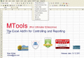 Screenshot of MTools Excel AddIn 1.02