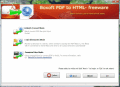 Screenshot of Boxoft Free PDF to Html (freeware) 1.0