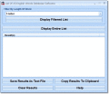 Screenshot of List Of All English Words Database Software 7.0