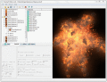 Particle effects editor for games