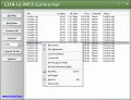 Screenshot of CDA to MP3 Converter 3.2.1159