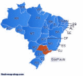 Screenshot of Free Brazil Flash Map 1.3