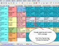 Screenshot of Time Tracker Scheduling Software 5.1