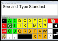 Screenshot of See-and-Type 1.0