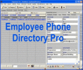 Employee Phone Direcotry Manager for windows.