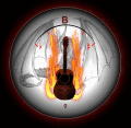 Fire Guitar Tuner tunes your guitar instantly
