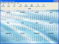 Screenshot of 1st Smart Desktop Calendar 10.6