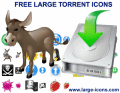 Have some fun with Free Large Torrent Icons