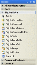 Screenshot of DotConnect for SQLite Standard 3.10