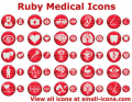 A large set of high-quality ruby icons